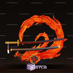 Yoriichi Tsugikuni Sword Display STL Files