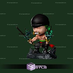 Zoro 3 Sword Chibi 3D Printer Files