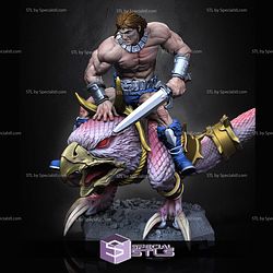 Ax Battler V2 STL Miniatures