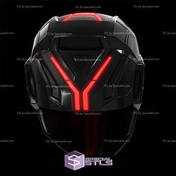 Cosplay STL Files Tron Ares Helmet V3