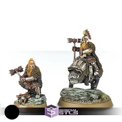Dain Ironfoot Strange Dark Place Miniatures