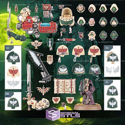 Dark Angels Wings Upgrades Strange Dark Place Miniatures