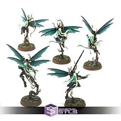 Gossamid Archers Strange Dark Place Miniatures