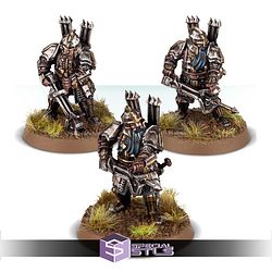 Iron Hills Dwarves With Crossbows Strange Dark Place Miniatures