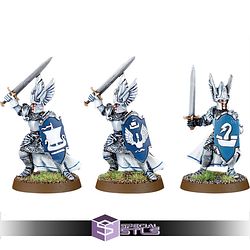 Knights of Dol Amroth on Foot Strange Dark Place Miniatures