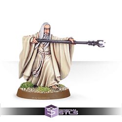 Saruman the White Strange Dark Place Miniatures