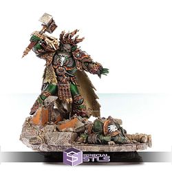 Vulkan Primarch of the Salamanders Strange Dark Place Miniatures