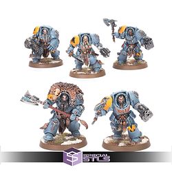 Wolf Guard Terminators Strange Dark Place Miniatures