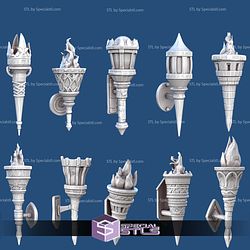 1001 Fantasy Bits Campaign STL Miniatures