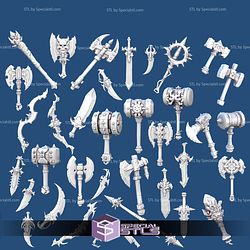 1001 Fantasy Bits Campaign STL Miniatures