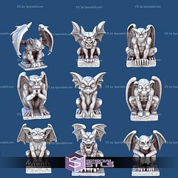 1001 Fantasy Bits Campaign STL Miniatures
