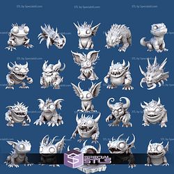 1001 Fantasy Bits Campaign STL Miniatures