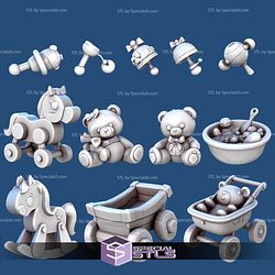 1001 Fantasy Bits Campaign STL Miniatures