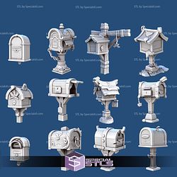 1001 Fantasy Bits Campaign STL Miniatures