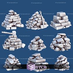 1001 Fantasy Bits Campaign STL Miniatures