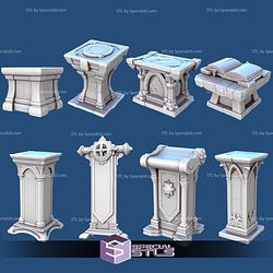 1001 Fantasy Bits Campaign STL Miniatures