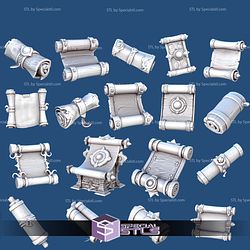 1001 Fantasy Bits Campaign STL Miniatures