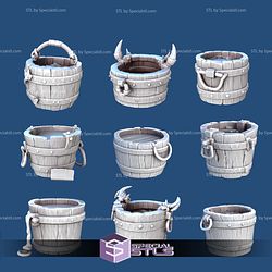 1001 Fantasy Bits Campaign STL Miniatures