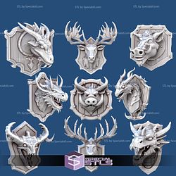 1001 Fantasy Bits Campaign STL Miniatures