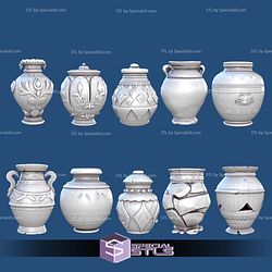 1001 Fantasy Bits Campaign STL Miniatures