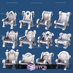 1001 Fantasy Bits Campaign STL Miniatures