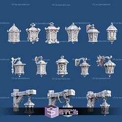 1001 Fantasy Bits Campaign STL Miniatures