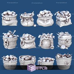 1001 Fantasy Bits Campaign STL Miniatures