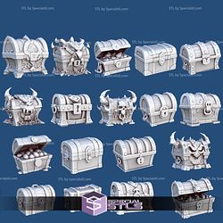 1001 Fantasy Bits Campaign STL Miniatures