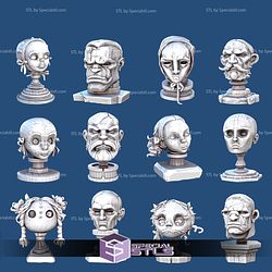 1001 Fantasy Bits Campaign STL Miniatures