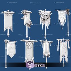 1001 Fantasy Bits Campaign STL Miniatures