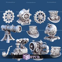 1001 Fantasy Bits Campaign STL Miniatures