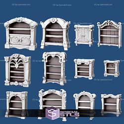 1001 Fantasy Bits Campaign STL Miniatures