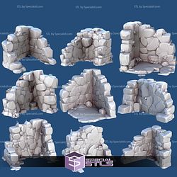 1001 Fantasy Bits Campaign STL Miniatures