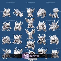 1001 Fantasy Bits Campaign STL Miniatures