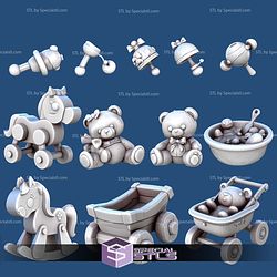 1001 Fantasy Bits Campaign STL Miniatures