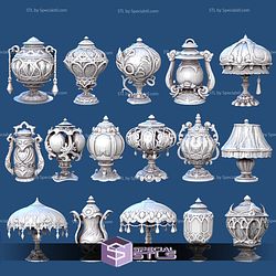 1001 Fantasy Bits Campaign STL Miniatures