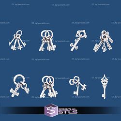 1001 Fantasy Bits Campaign STL Miniatures