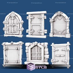 1001 Fantasy Bits Campaign STL Miniatures
