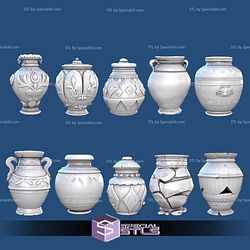 1001 Fantasy Bits Campaign STL Miniatures