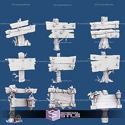 1001 Fantasy Bits Campaign STL Miniatures