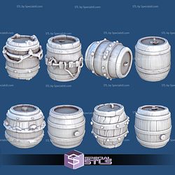 1001 Fantasy Bits Campaign STL Miniatures