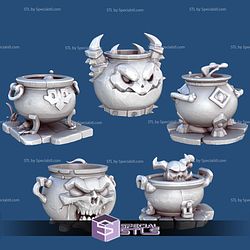 1001 Fantasy Bits Campaign STL Miniatures