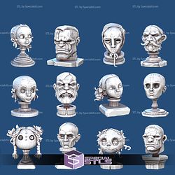 1001 Fantasy Bits Campaign STL Miniatures