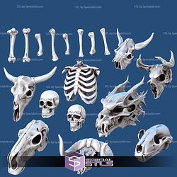 1001 Fantasy Bits Campaign STL Miniatures