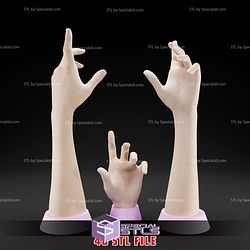 20 Different Hand Collection STL Files