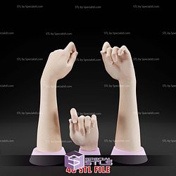 20 Different Hand Collection STL Files