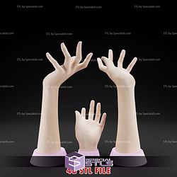 20 Different Hand Collection STL Files