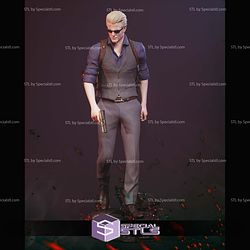 Albert Wesker Residual Evil 4 STL Files