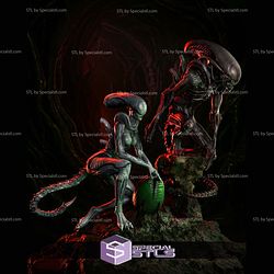 Alien Couple STL Files