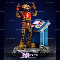 Alpha 5 Power Rangers STL Files